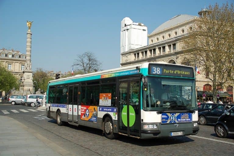Autonomiczne Autobusy w Paryżu