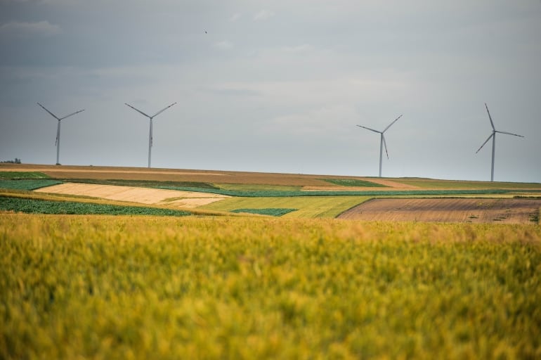 Farmy wiatrowe dostarczyły 1/3 potrzebnej energii