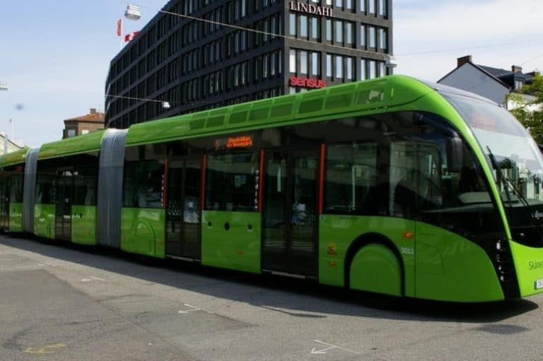 Biogazowe autobusy