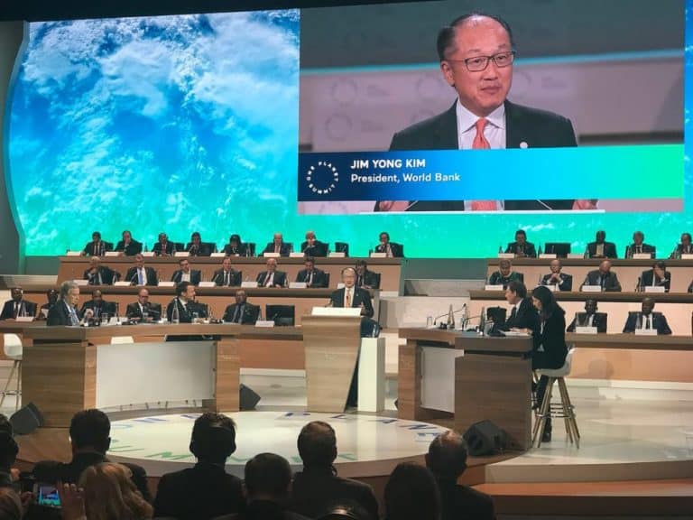 World Bank, World Bank Group, One Planet Summit, Jim Yong Kim, summit, speech