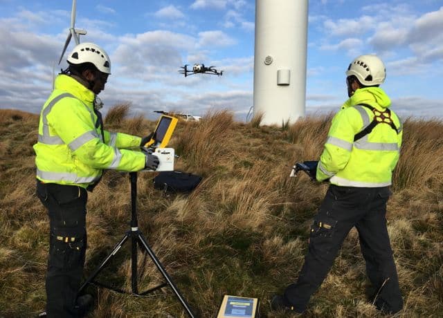 UK drone success for Cyberhawk image