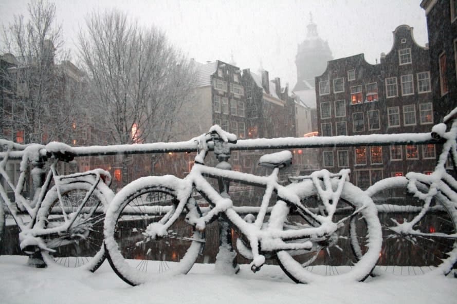Amsterdam, winter, Amsterdam winter