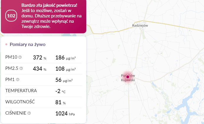 smog piotrków kujawski