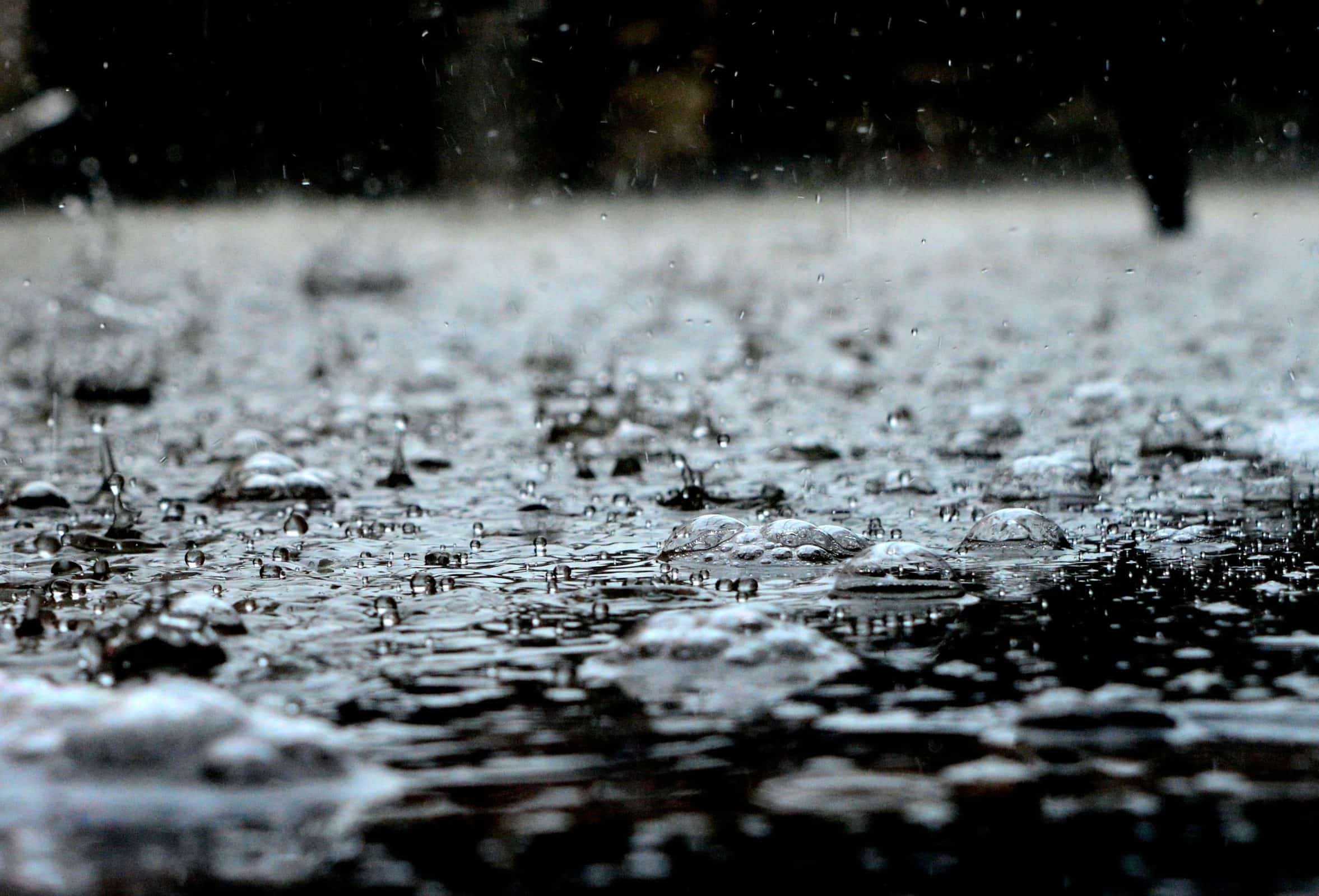 deszcz, ochrona środowiska