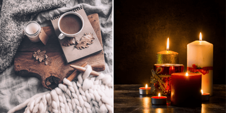 Ekologiczna zimowa świeca – zrób to sam