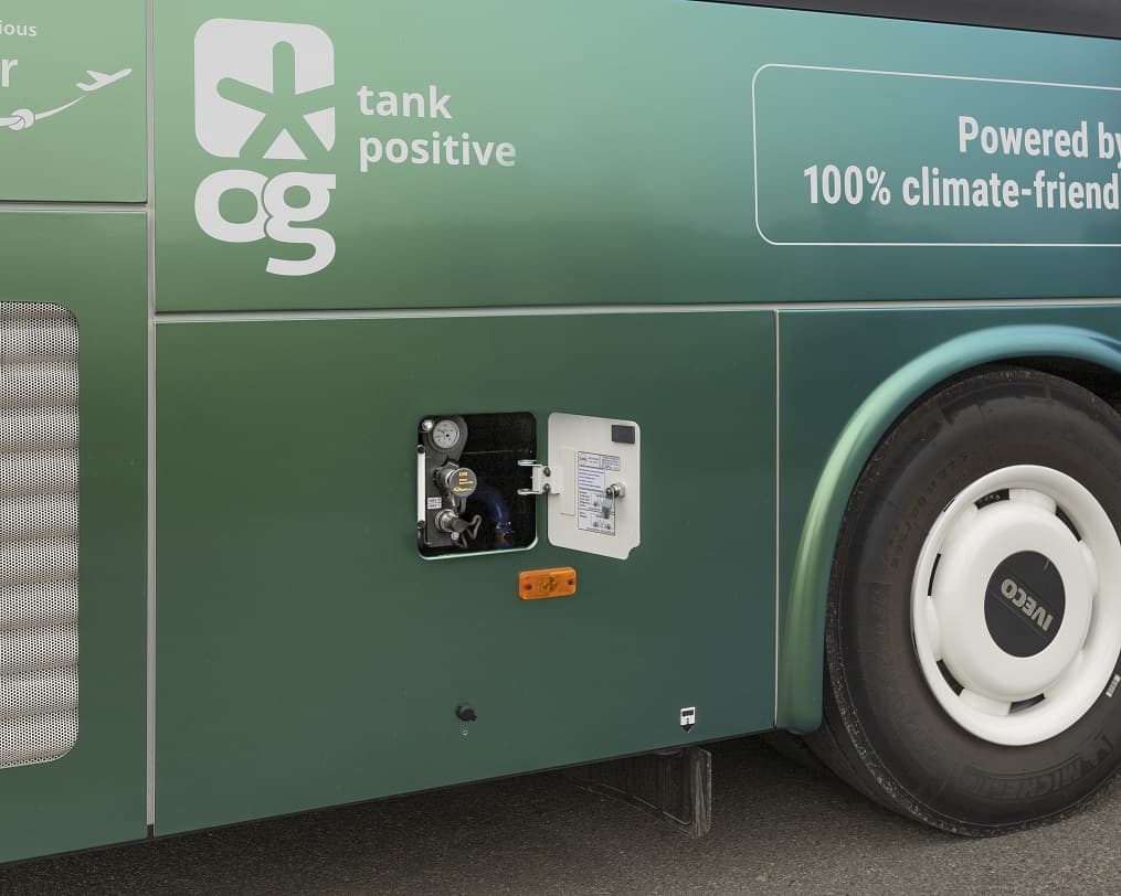Iveco Biogas FlixBus detail © IVECO BUS