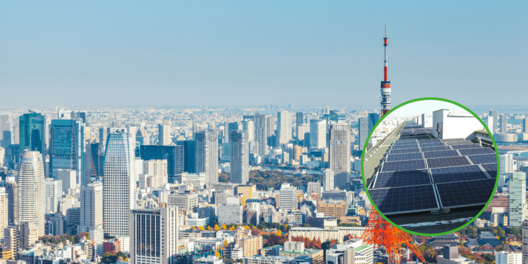 Tokio pokryje dachy fotowoltaiką. To nowy obowiązek