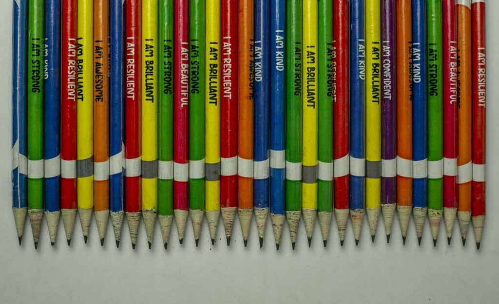 Affirmation Msg Eco Pencils