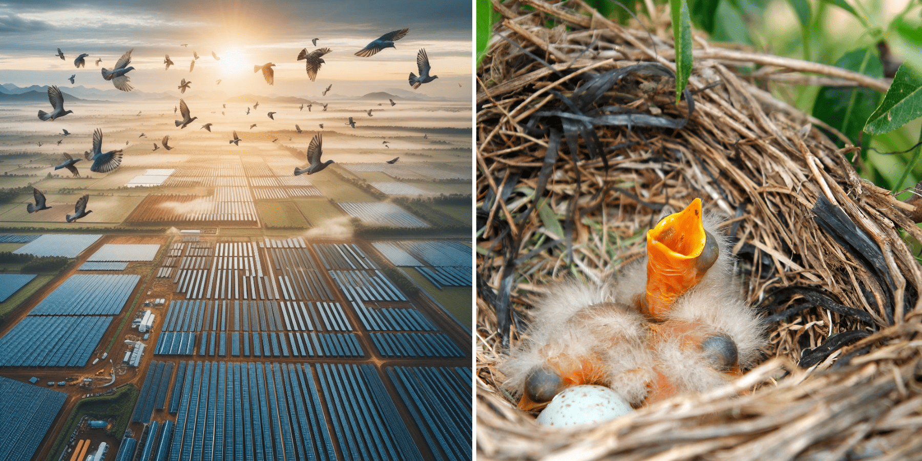 Wyjątkowe odkrycie słowackich naukowców – farmy słoneczne zwiększają różnorodność ptactwa