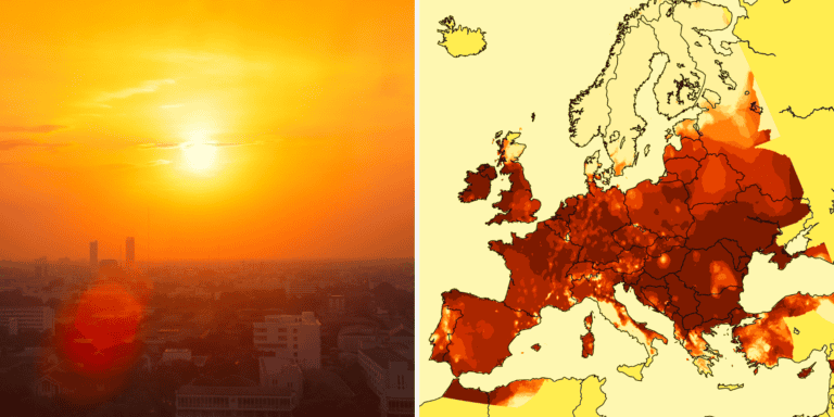 Europa się nagrzewa. Temperatury na Starym Kontynencie rosną dwa razy szybciej niż globalnie