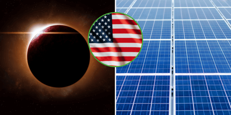 Jak branża energetyczna w Stanach Zjednoczonych zareagowała na zaćmienie słońca?